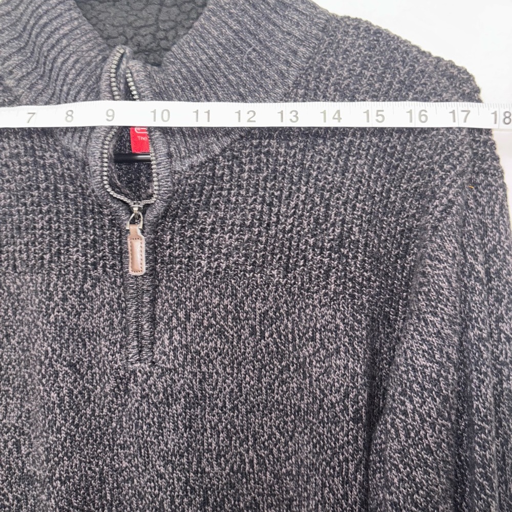 Coleman Men's Charcoal Zip-Up Sweater - Picture 6 of 6